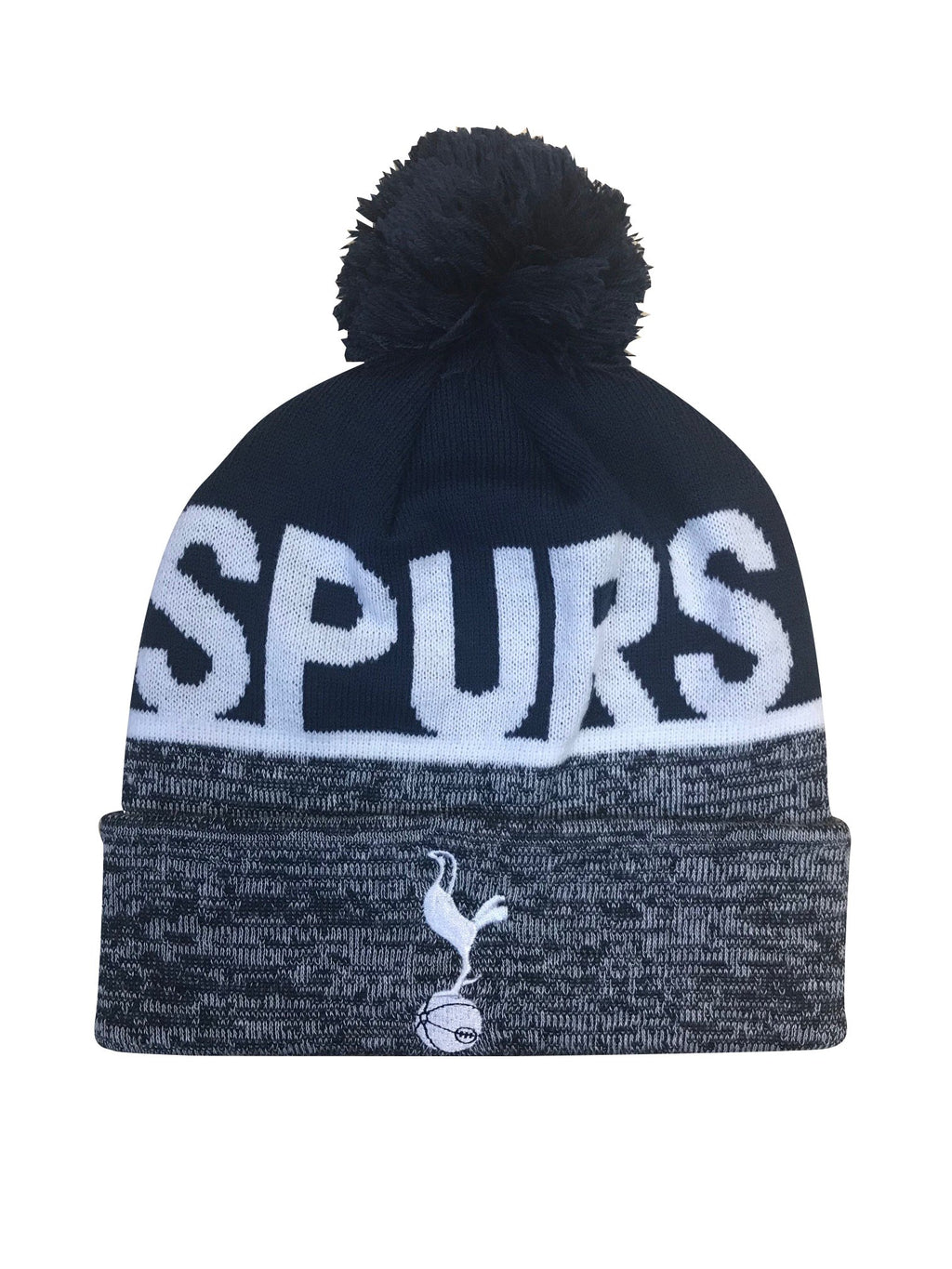 Tottenham Spurs Heathered Cuff Pom Beanie