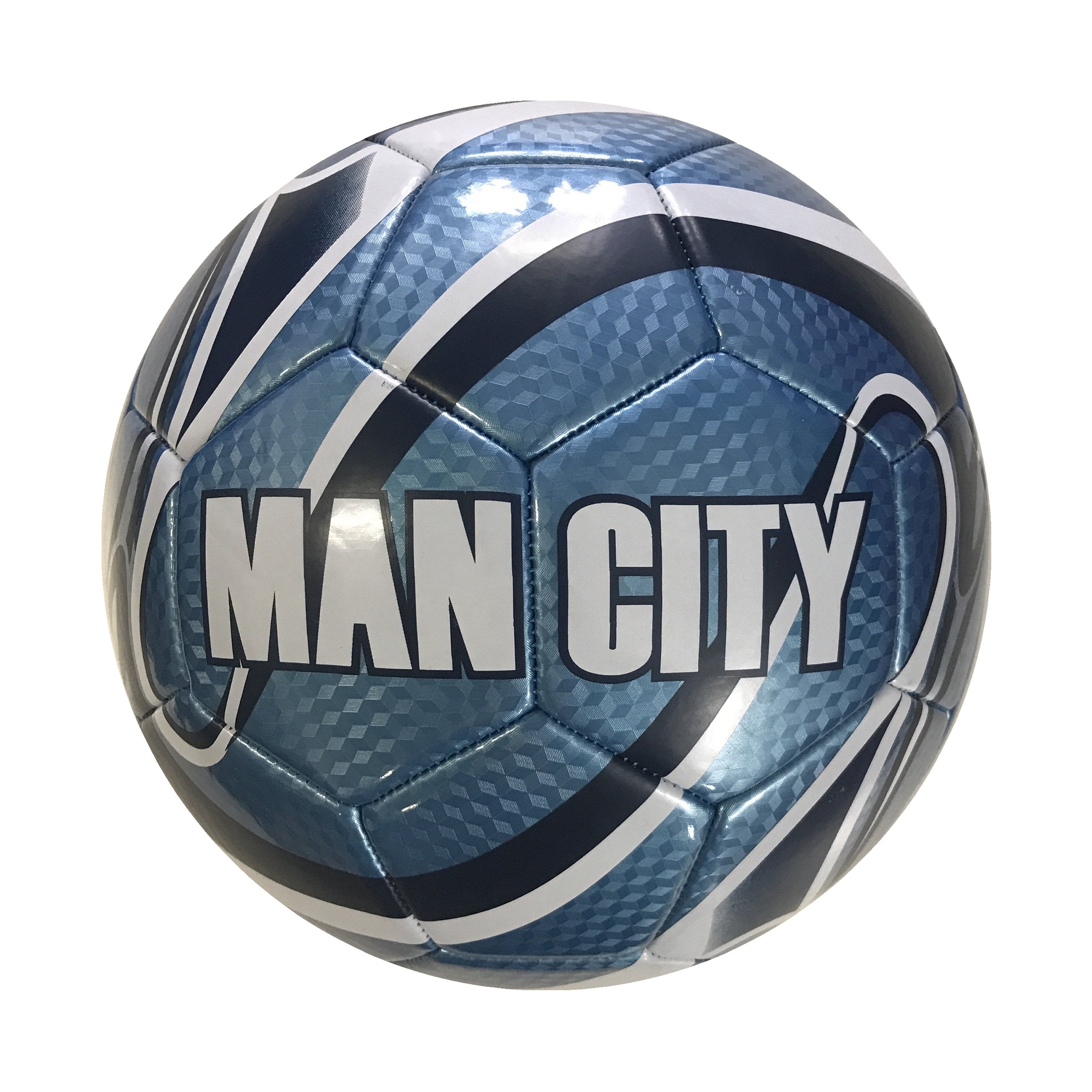 Manchester City Sky Flare Size 5 Soccer Ball