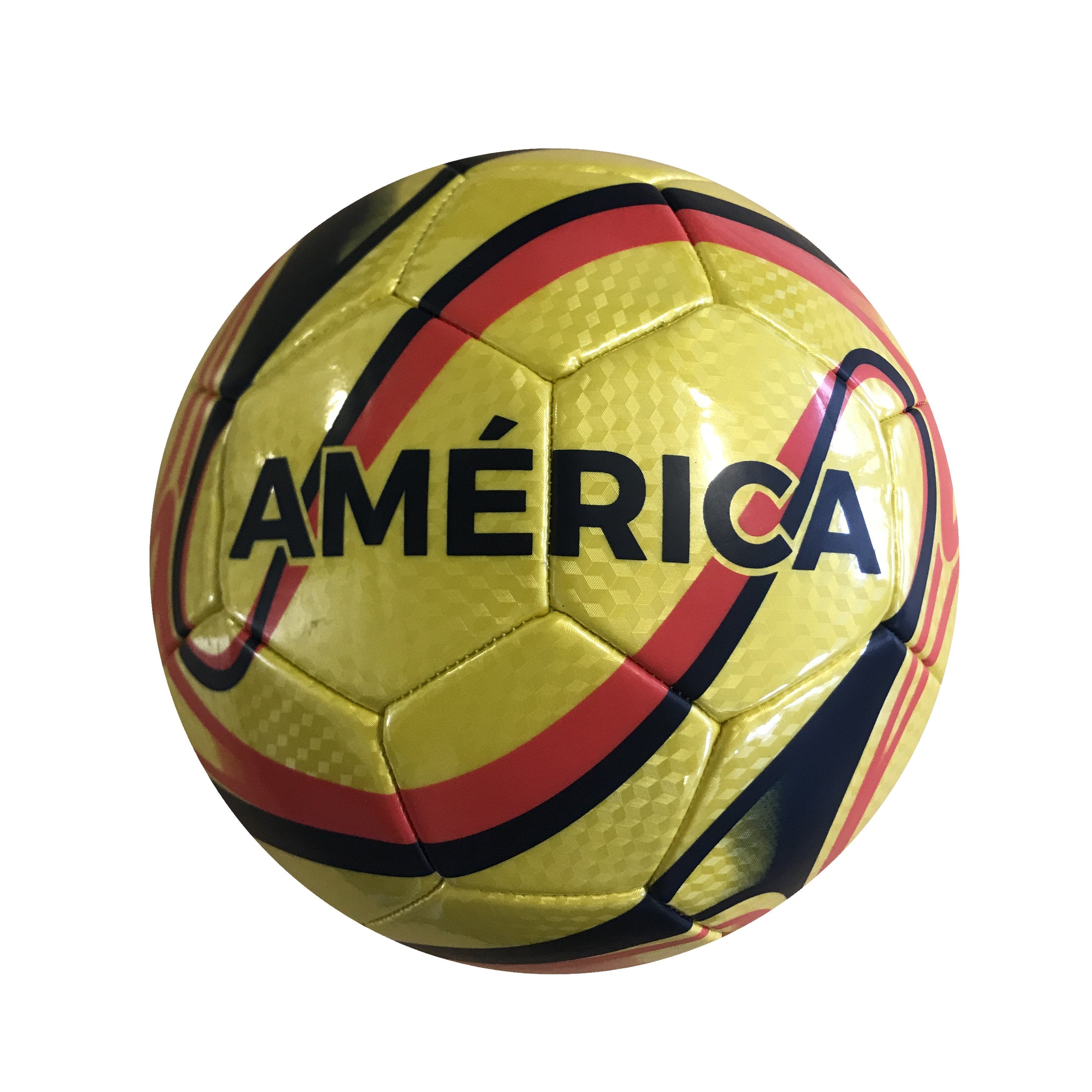 Club America Golden Flare Size 5 Soccer Ball