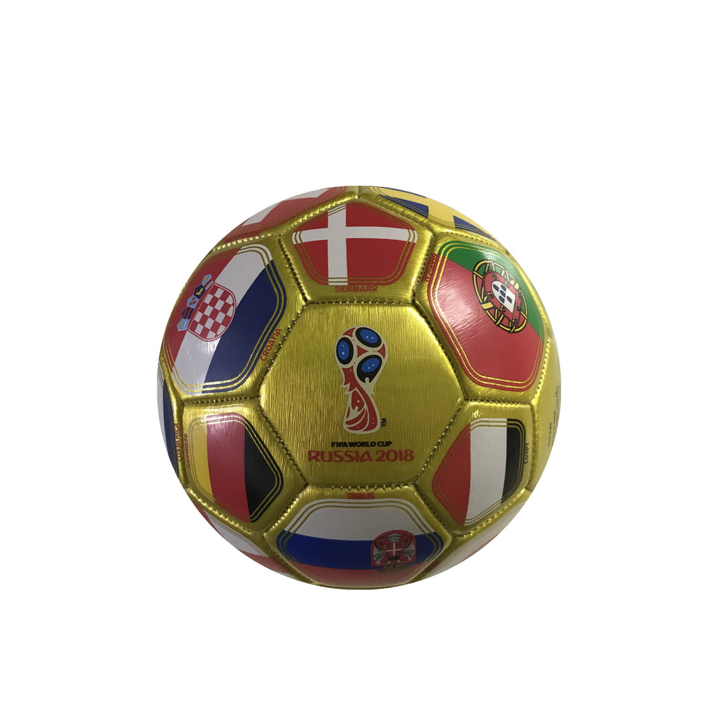 FIFA 2018 World Cup Russia Souvenir Size 2 Mini Ball - Gold