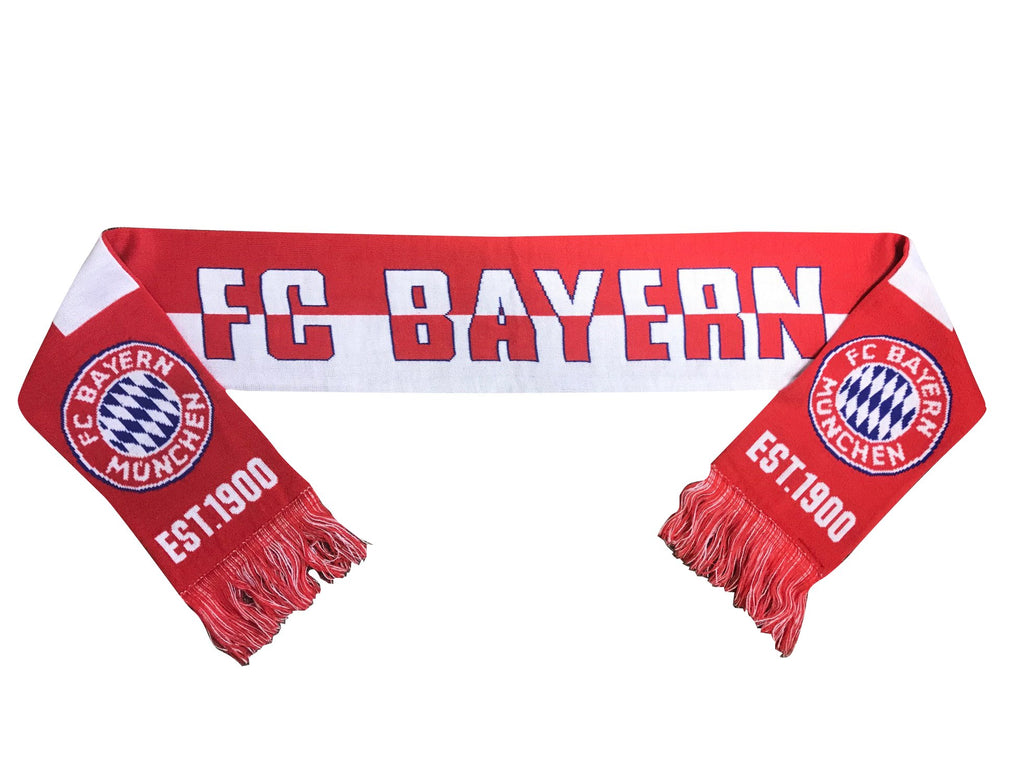 FC Bayern München Est. 1900 Reversible Fan Scarf