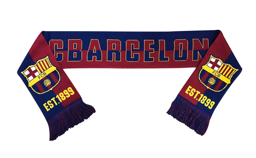 FC Barcelona Est. 1899 Reversible Fan Scarf