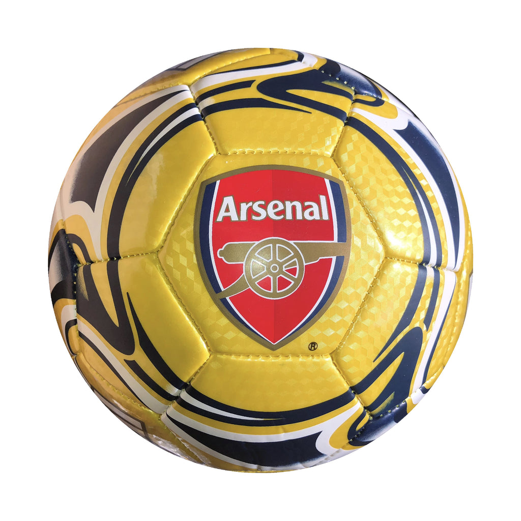 Arsenal Gold Flare Size 5 Soccer Ball