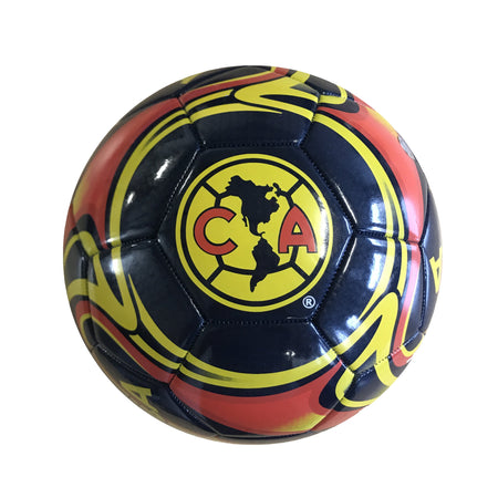 Club America Navy Flare Size 5 Soccer Ball