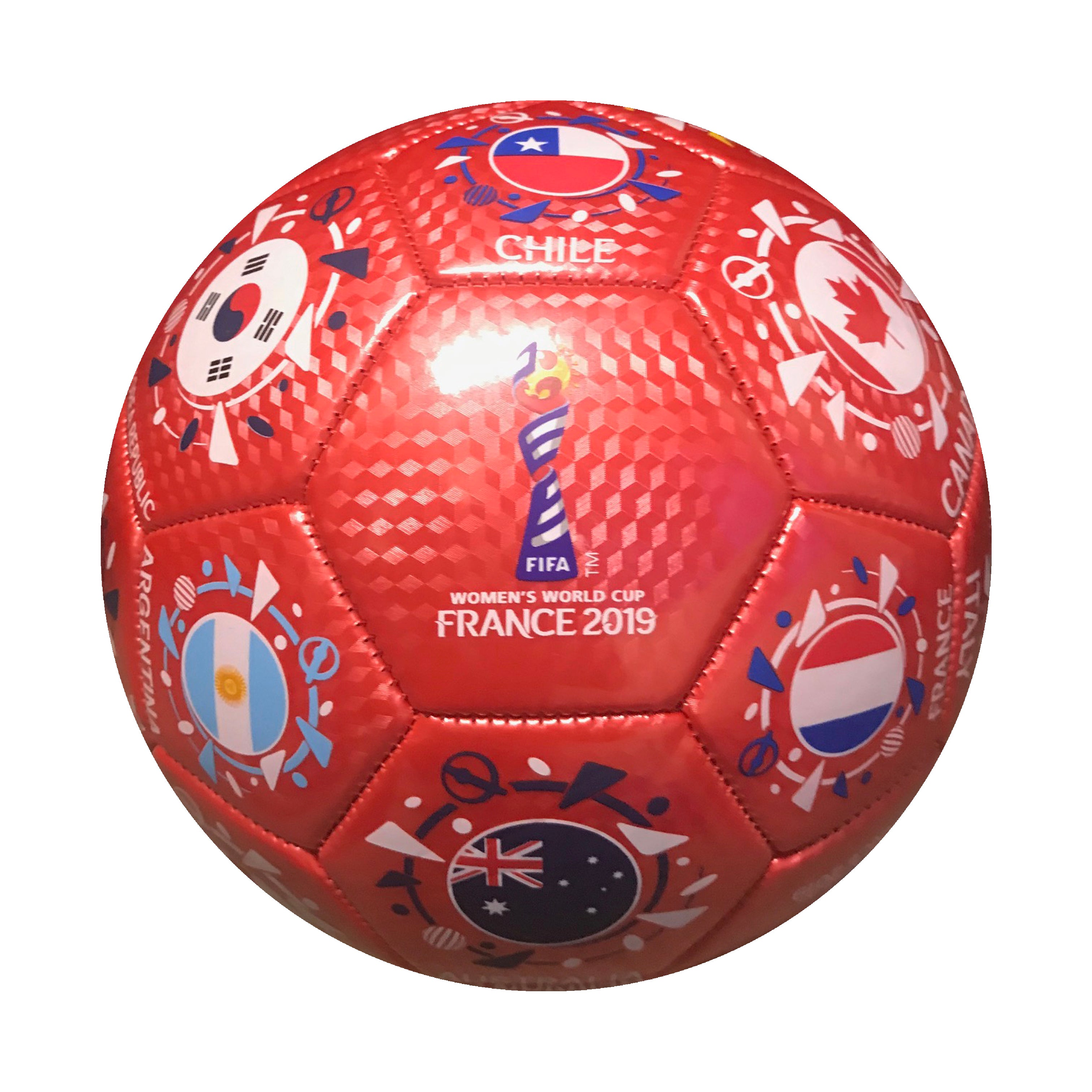 FIFA 2019 Women's World Cup France National Orbit Souvenir Size 5 Soccer