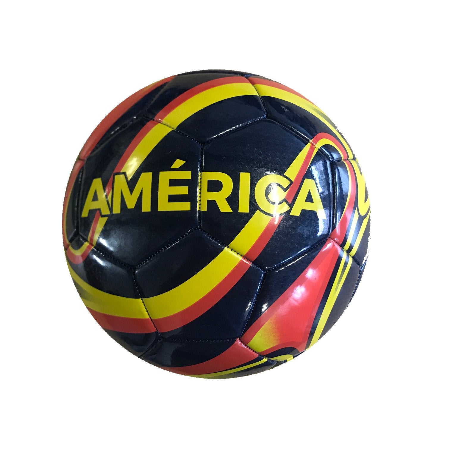 Club America Navy Flare Size 5 Soccer Ball