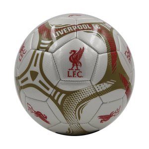 Liverpool FC White Comet Size 5 Soccer Ball